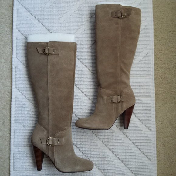 BCBGeneration Suede Knee High Boots - Picture 1 of 8